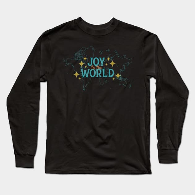 Joy to the World Long Sleeve T-Shirt by HALLSHOP